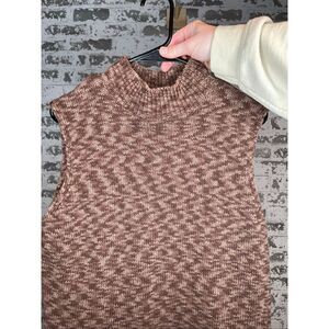 Pendleton | women vintage linen cotton blend cowl neck sleeveless sweater